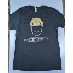 Barstool Sports Spittin Chiclets Black Tee Tshirt Size Medium M
